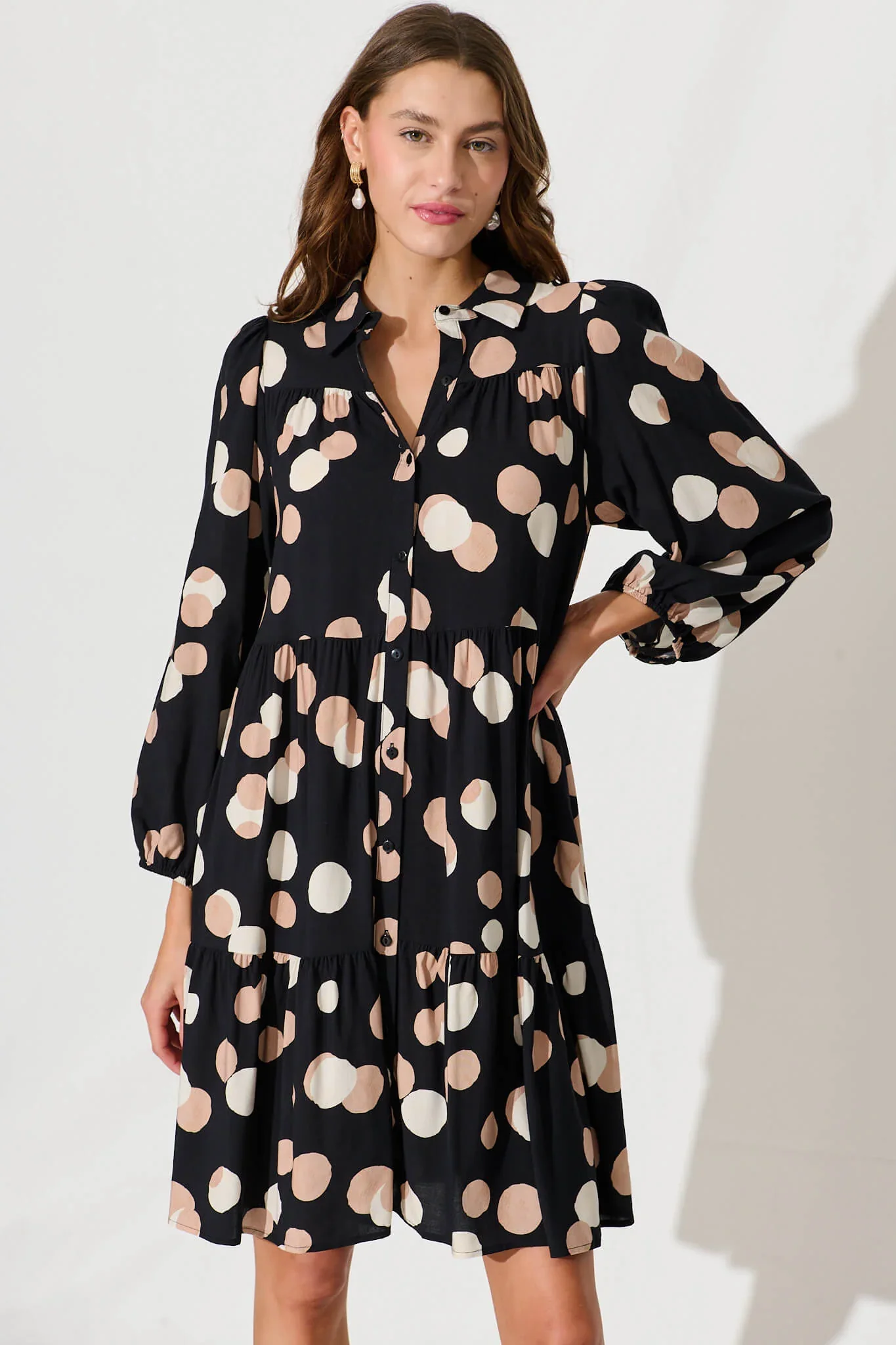 Felicity Smock Shirt Dress - Imagem 2