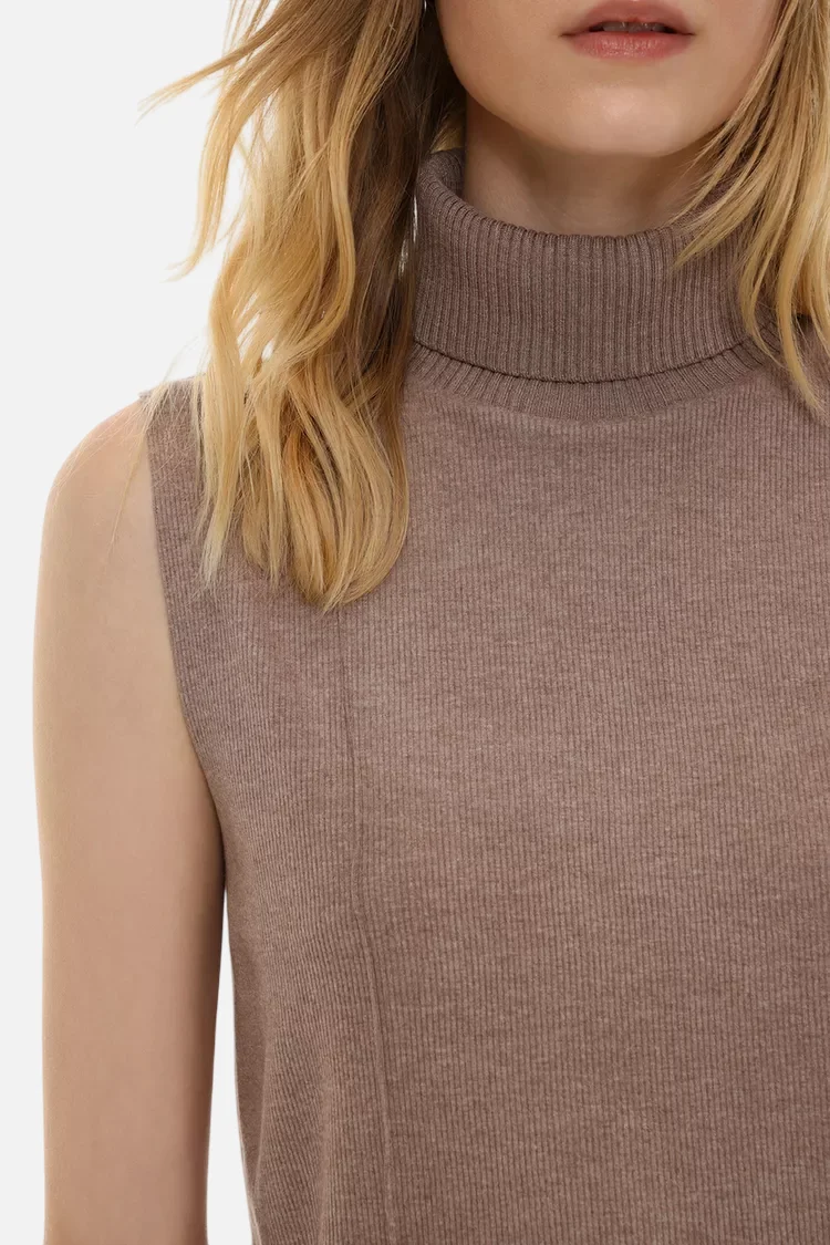 Soft-touch vest sweater - Imagem 3