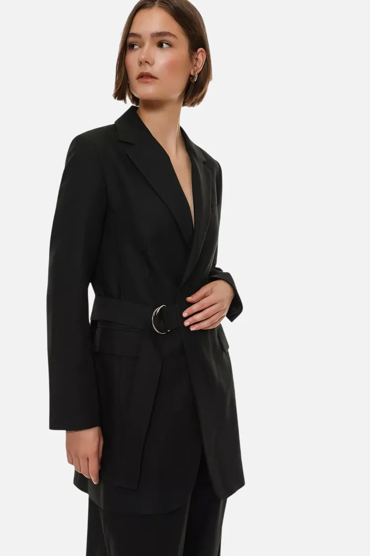 Belted blazer dress - Imagem 8